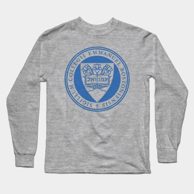 College Emmanuel Massachusetts Long Sleeve T-Shirt by Albaneceshop